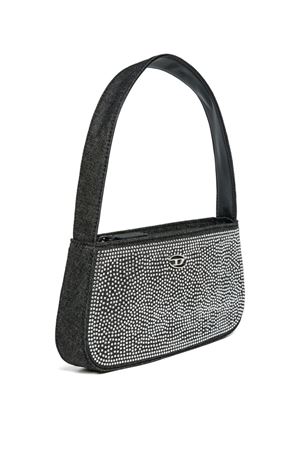 black polyester bag DIESEL KIDS | J02530KXBRMK02